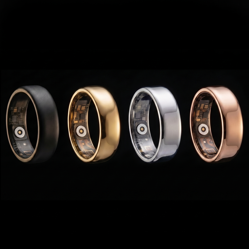 VitaRing - wszystkie kolory: Black, Gold, Silver, Rose Gold